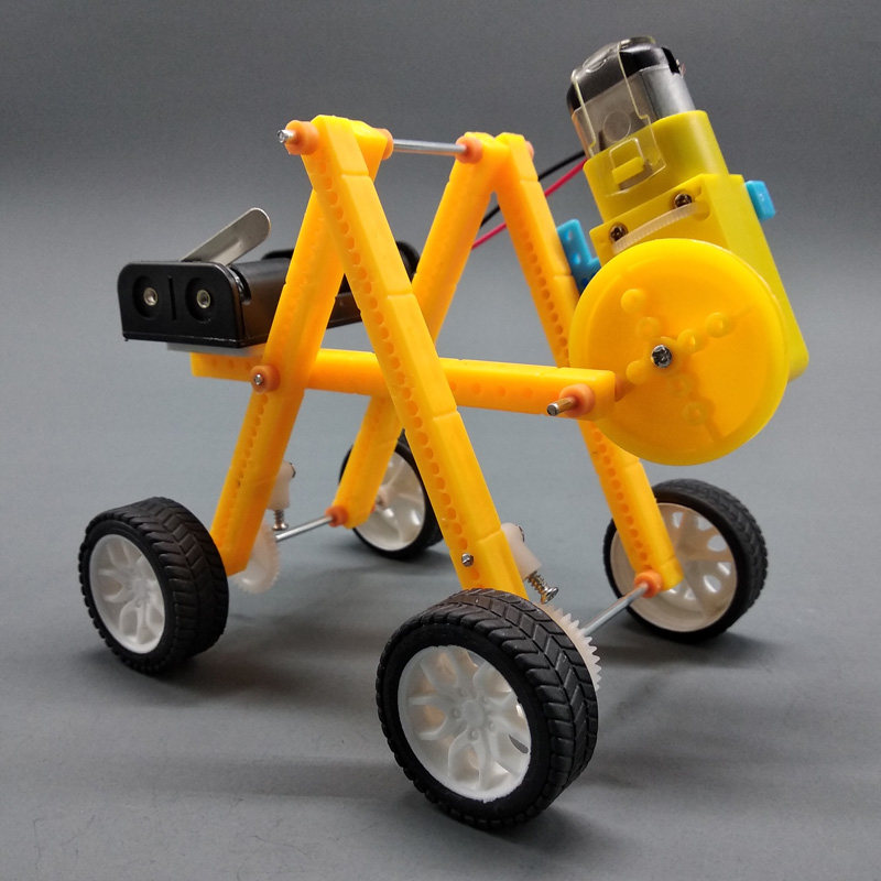 科技制作发明手工材料diy蠕动机器人实验器材小学生玩具儿童礼物
