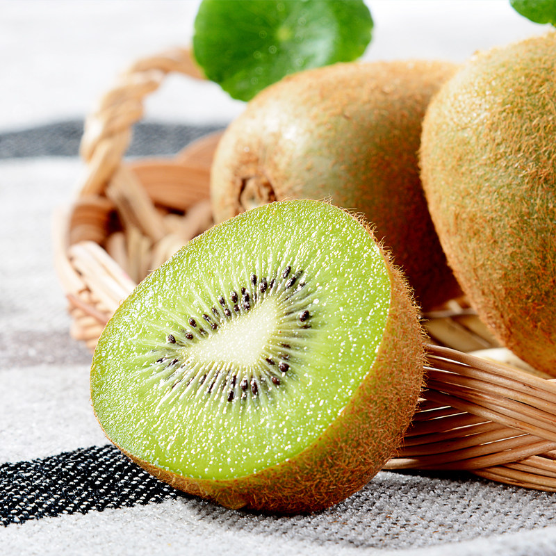 猕猴桃现摘新鲜陕西5斤水果当季百泽亚特绿心奇异果