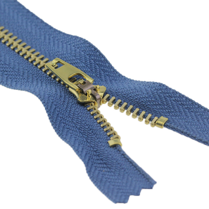 拉链3号金属裤子门襟包包口袋细齿拉锁锁头拉链