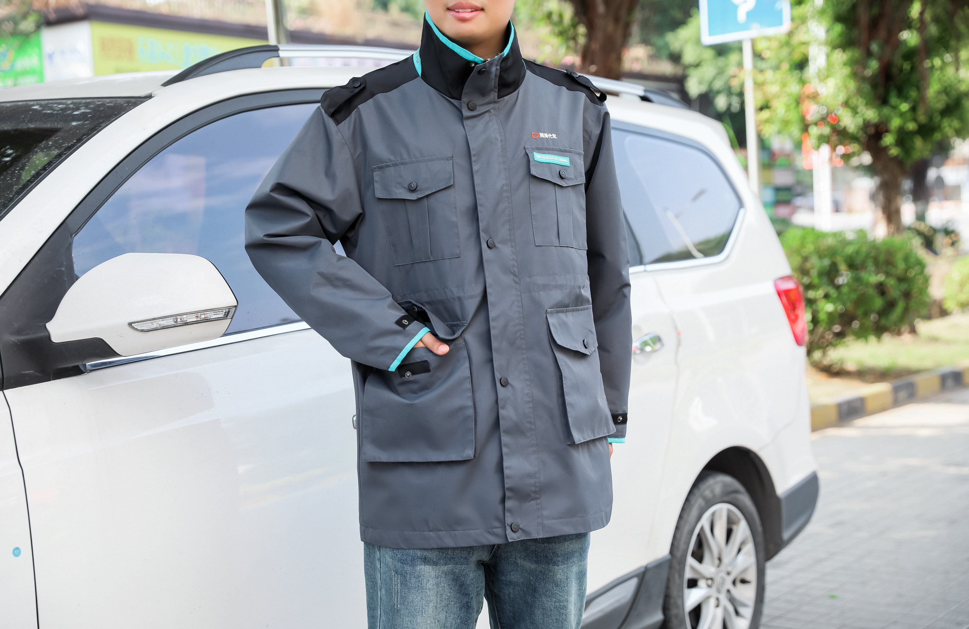 2019冬季滴滴代驾新规冲锋衣外套衬衫代驾工作服防雨外套衣服马甲