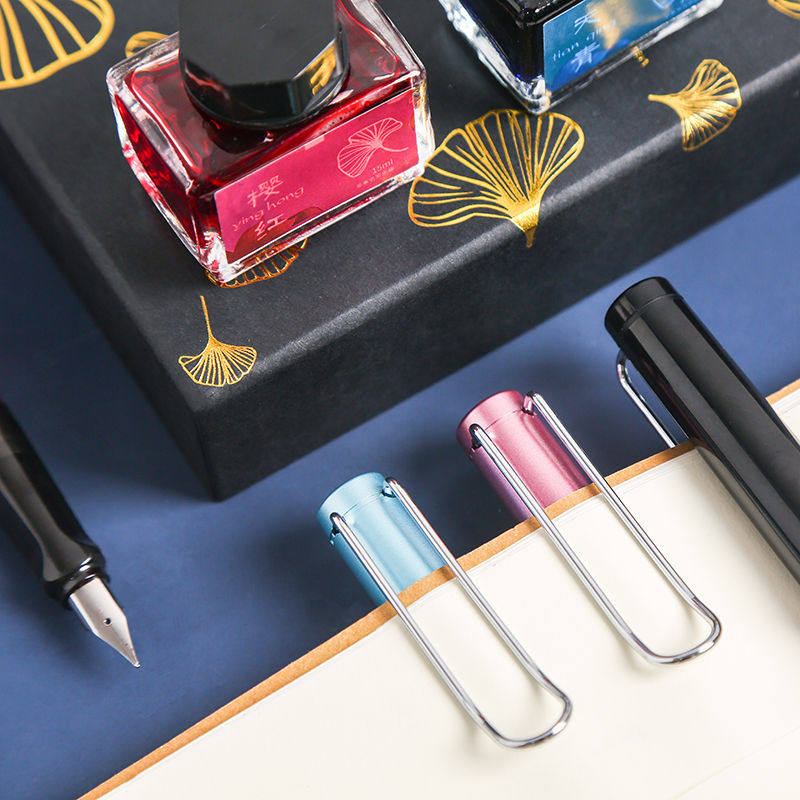 彩墨钢笔套装墨水礼盒小学生年级练字同学开学钢笔