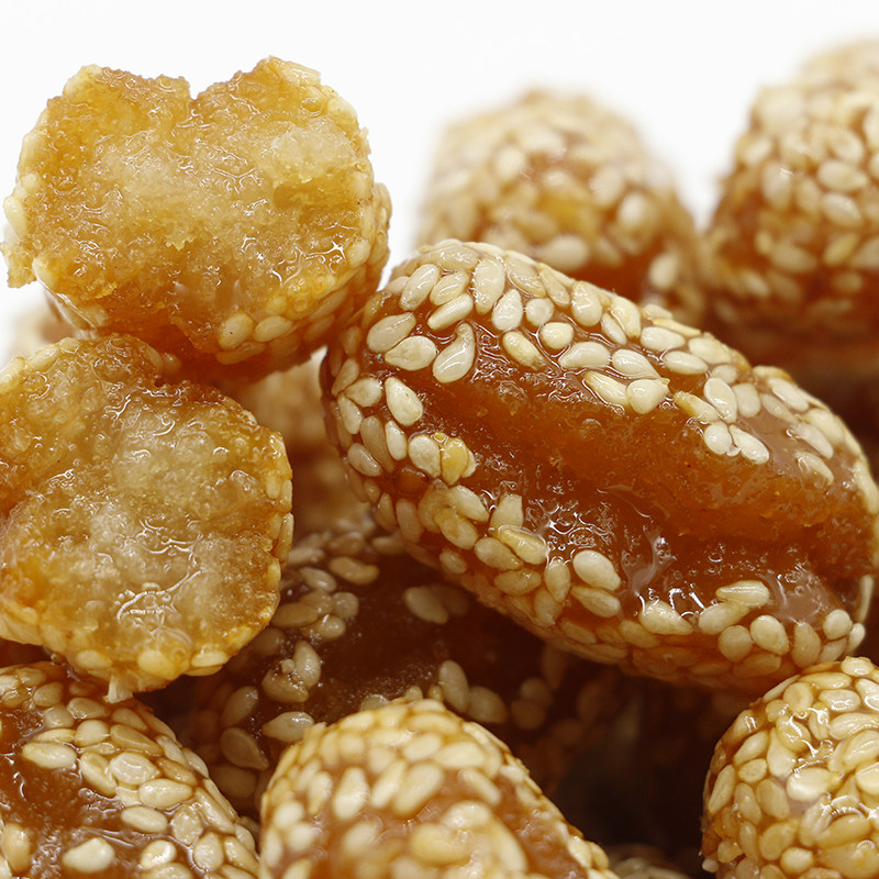 点心小吃传统糕点甜食特产山东芝麻香园翻花传统中式糕点