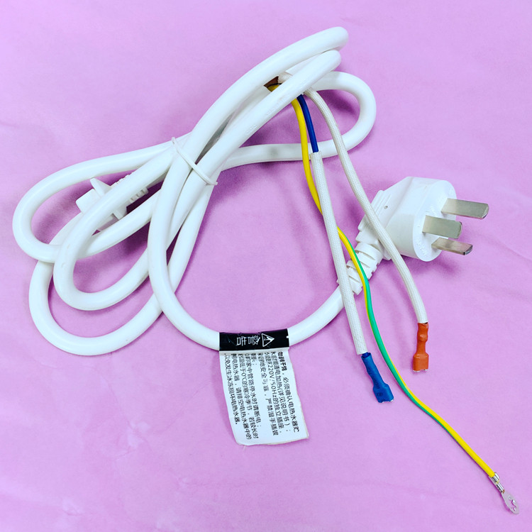 美的f50f60f8030b321b615wb530w3电热水器电源线插头洗衣机配件