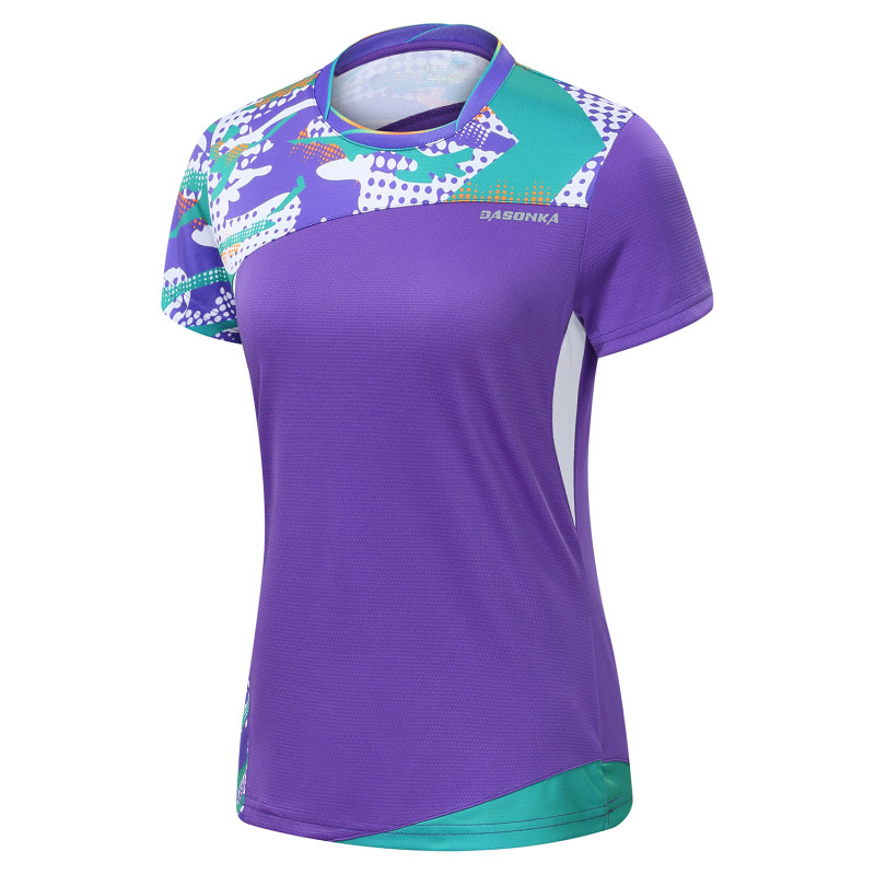 2020新款单双号羽毛球服短袖t恤男女上衣网球衣服运动服服装春夏