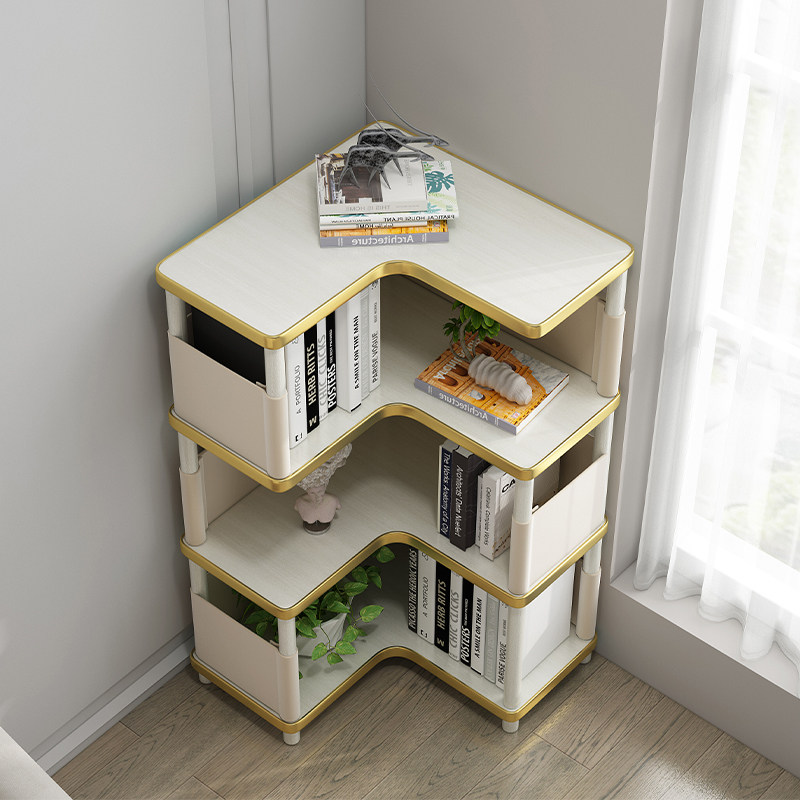 现代角柜墙角转角柜置物架架子客厅拐角储物柜角柜