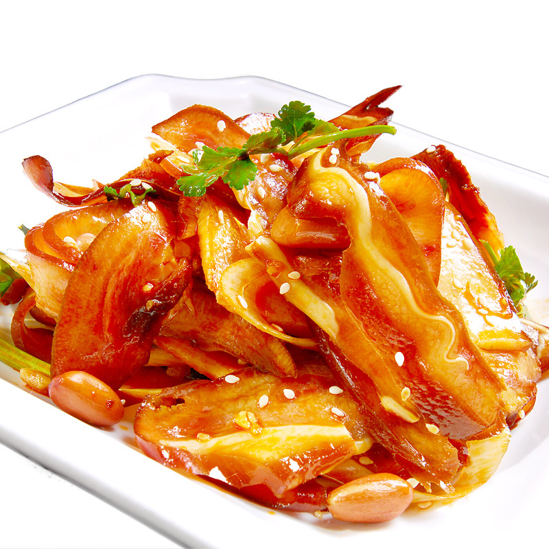 五香猪耳朵卤味熟食下酒菜酒店宴席供应真空包装开袋即食凉菜熟食