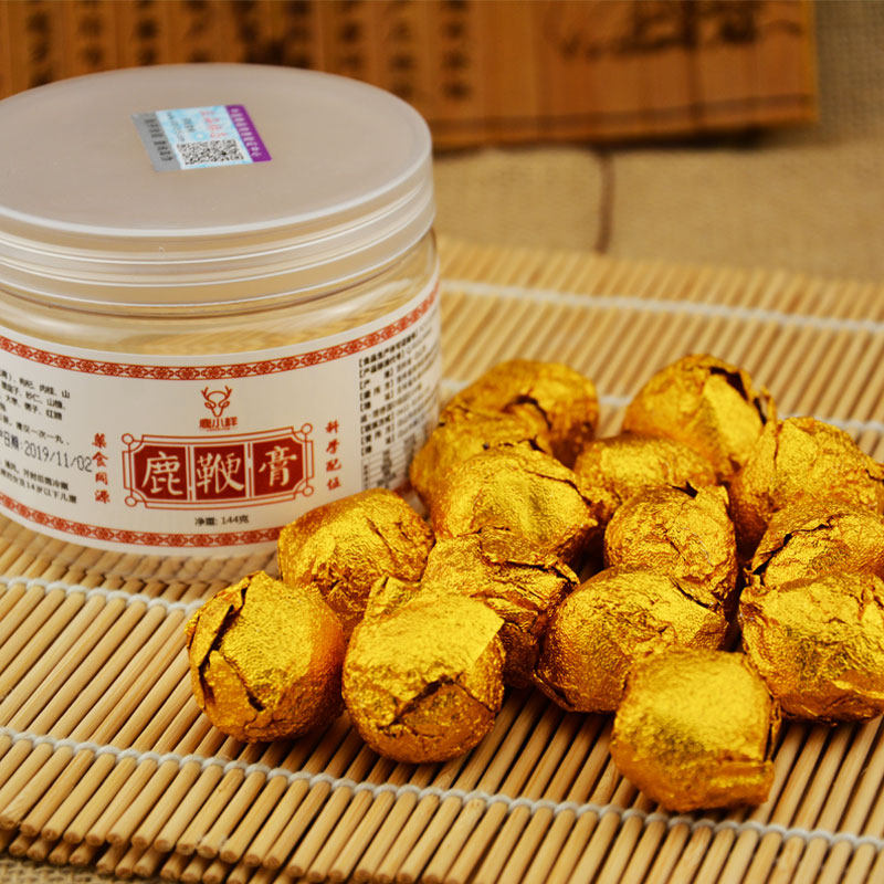 鹿鞭膏高鹿场新鲜成年男用干泡纯度整根枝滋补鹿制膏