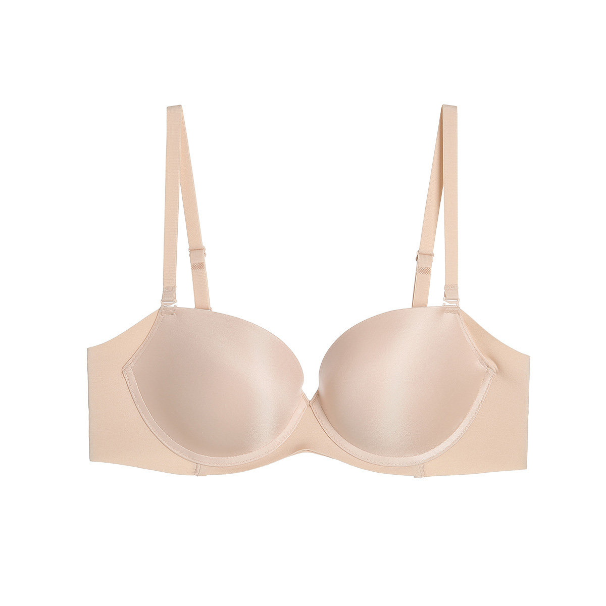 安莉芳e-bra性感小胸聚拢文胸女光面无痕内衣上托收副乳 kbw0049