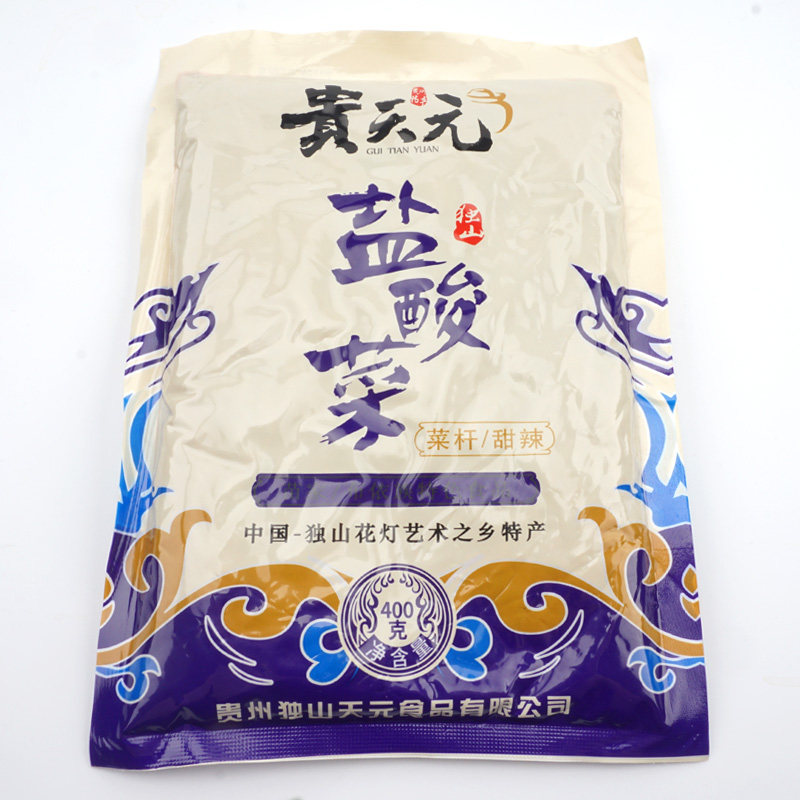 贵州独山盐酸酸菜即食泡菜特产天元400克腌制腌制