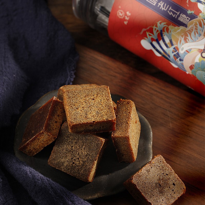 九芝堂正品原味老红糖块古法土红糖