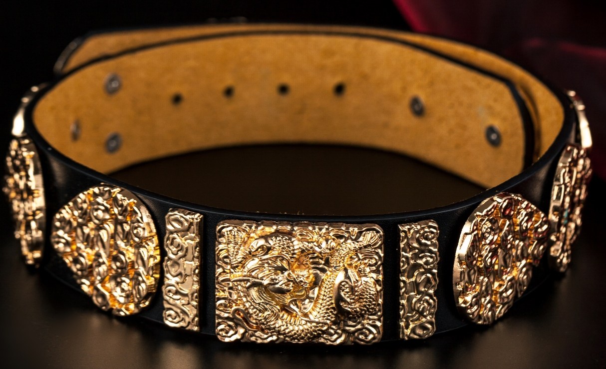 配饰汉服出云云龙纹革腰带明制圆领袍革带可腰带