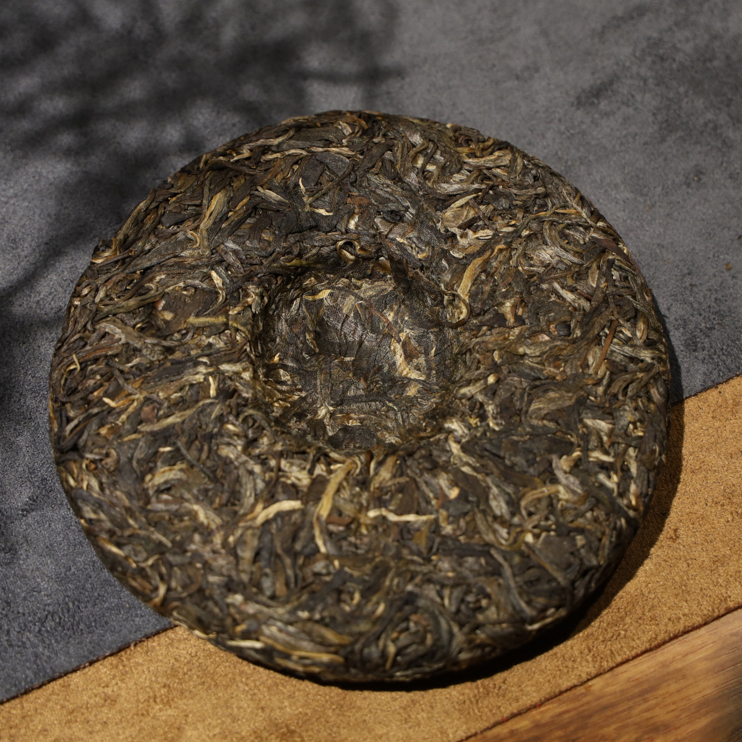 云南普洱茶2019年猫耳朵古树茶饼200克普洱