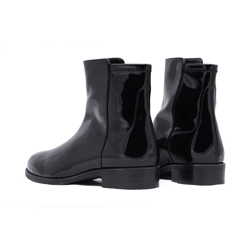 短靴stuartweitzman皮革黑色踝靴easyon时装靴