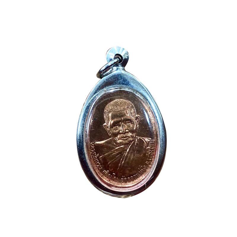 国内现货2554龙婆元自身红铜铜版不锈钢壳无卡包泰国特色