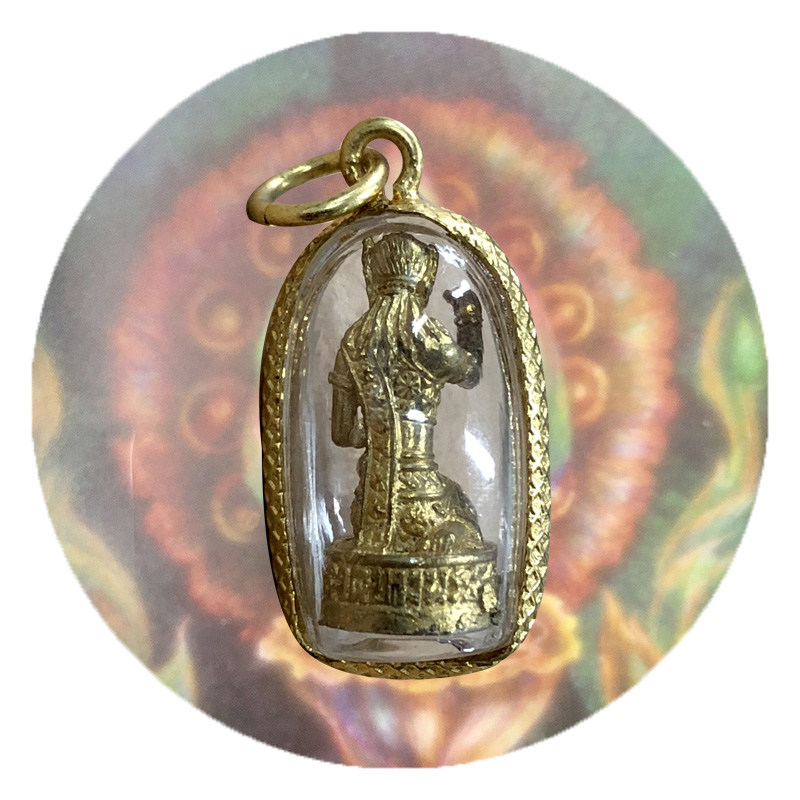 国内现货2555龙婆三安南金色款含金属外壳鉴定泰国特色