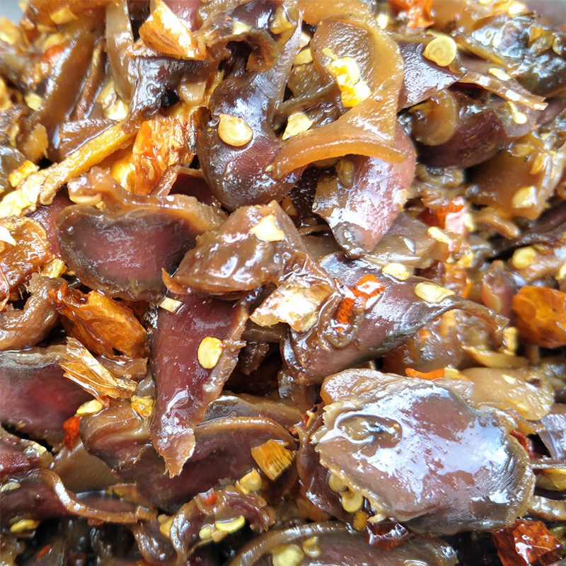 香辣鸭胗 鸭肾 韶关美食 南雄土特产 鸭肫 腊味 腊肠 腊鸭 - 痕风的