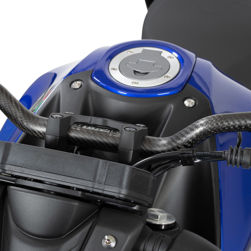 摩托车车把德国gazzini碳纤维横杆改装车把手手把