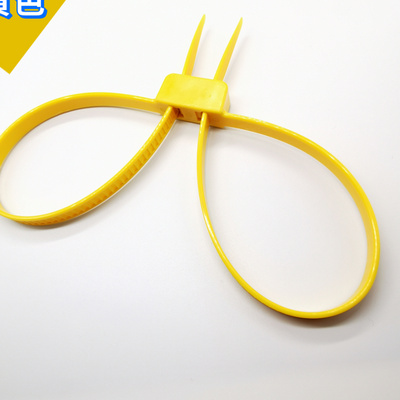 高强度a级尼龙扣扎带12x700mm宽12毫米长70厘米双扣电缆绑扎带条