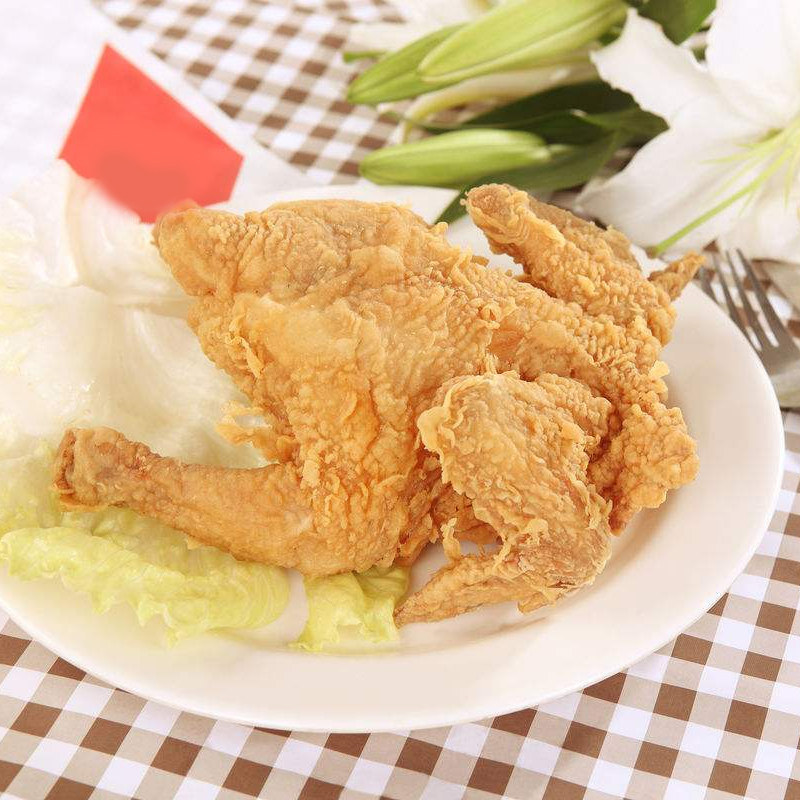 香辣脆皮西装鸡叫了个炸鸡同口味童子鸡炸鸡全鸡腌制鸡冷冻半成品