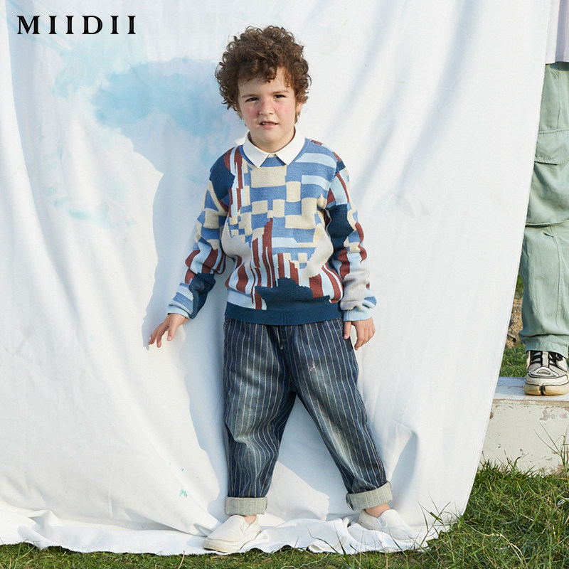 毛衣谜底童装秋冬儿童女童春秋男童针织衫201kz0632毛衣