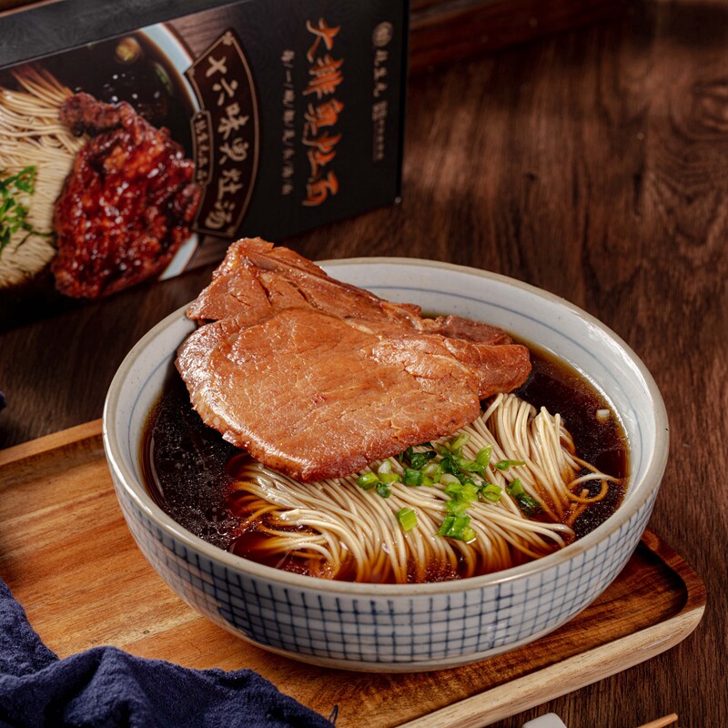 奥灶旗舰店生元胥城面苏式焖肉大排汤面经典浇头冲泡方便面