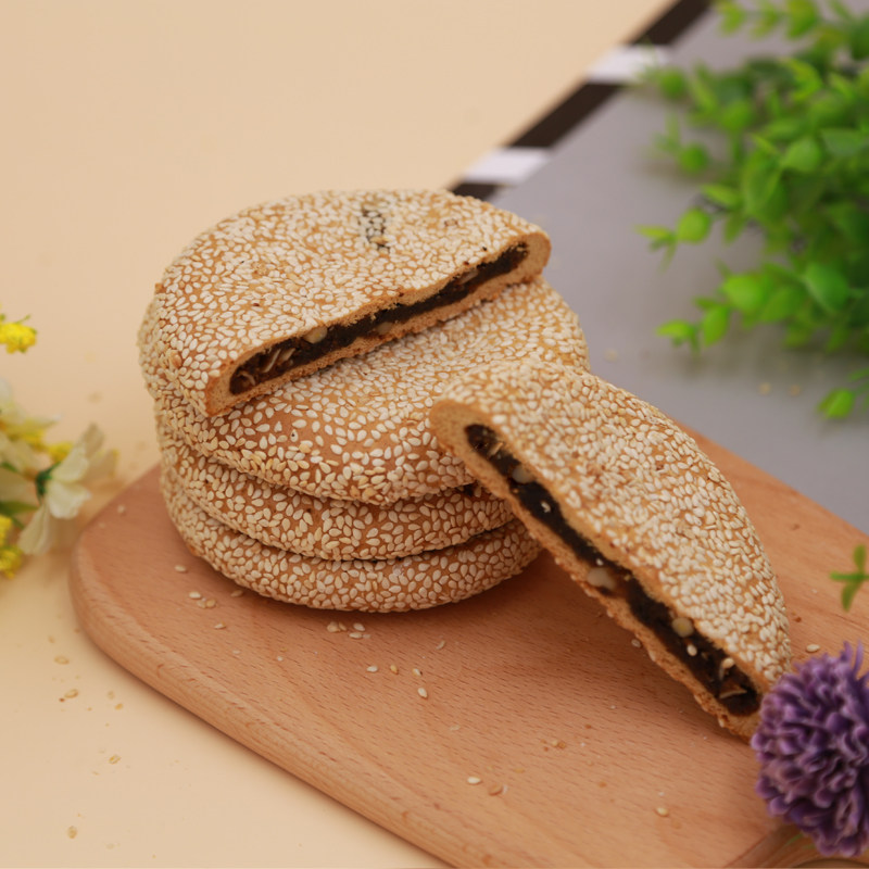 乾生元 松子枣泥麻饼380g苏州特产苏式特色糕点网红食品零食小吃商品