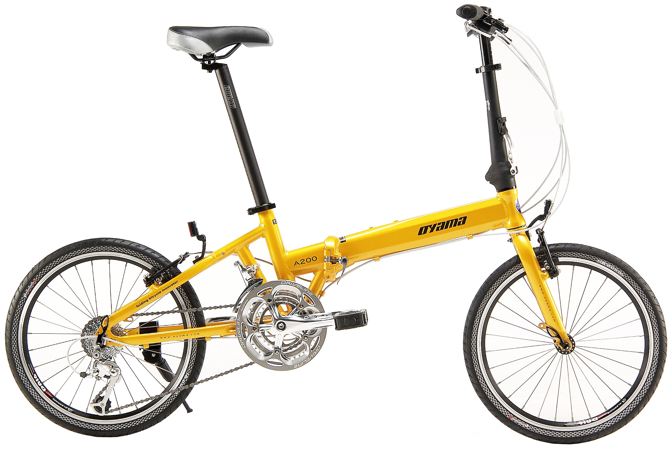 欧亚马台湾原装fbi-a200加长加固车架27速中长途折叠车自行车-mc母婴