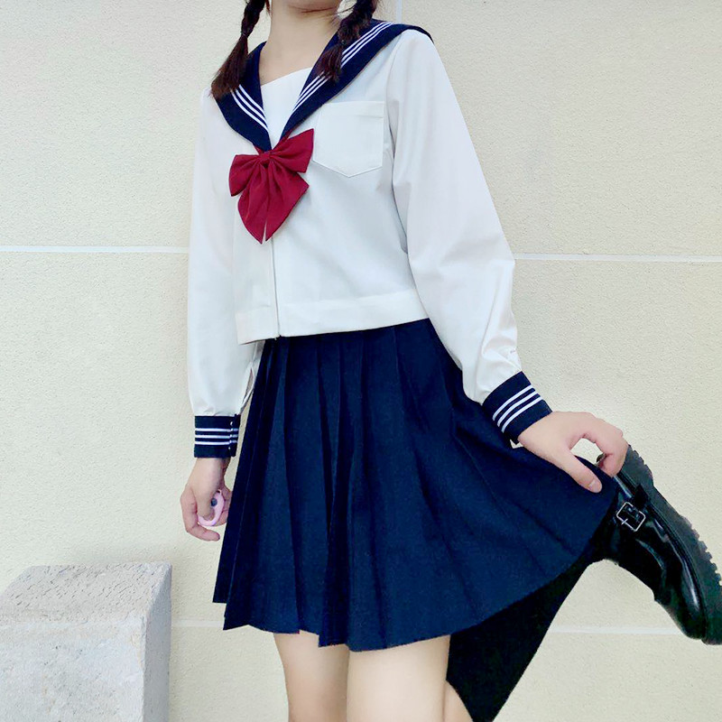 jk原创限定校园学生不良夏不良正统学生校服