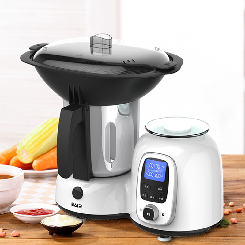 拜尔多功能智能炒菜机器人烹饪不粘锅涂层油烟全自动炒菜机