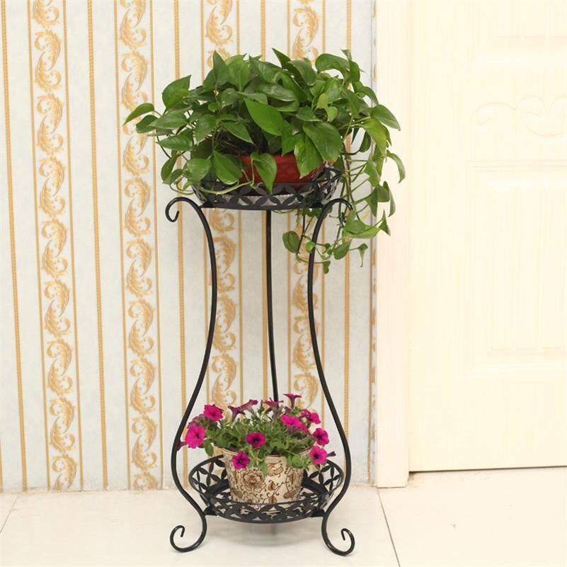 花架铁艺花架子多层功能便宜盆栽卧室内放花盆花架