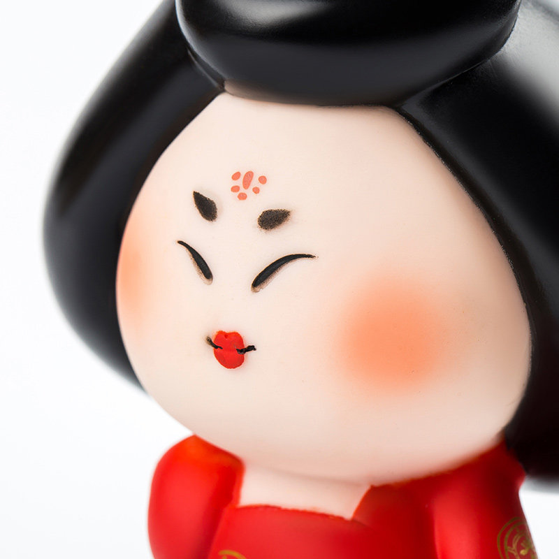 陕西历史博物馆唐妞摆件纪念礼品可爱闺蜜生日儿童节礼物送女友