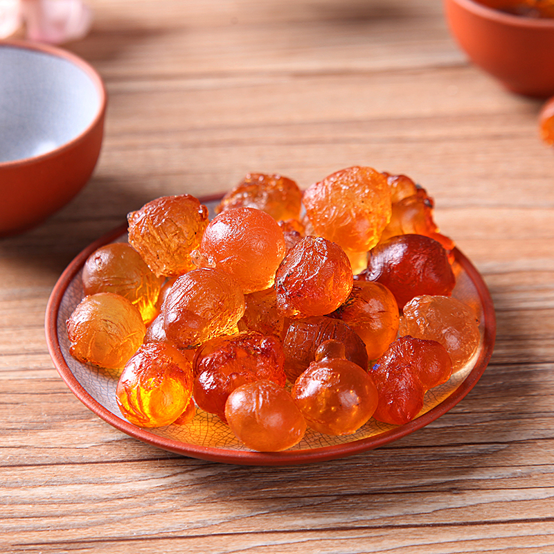 桃胶娟姐精品品大颗粒180g古田天然然野生水桃胶