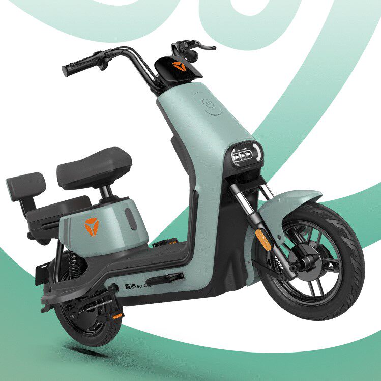 雅迪电动车速朗新款国标车大电池续航智能nfc电动自行车