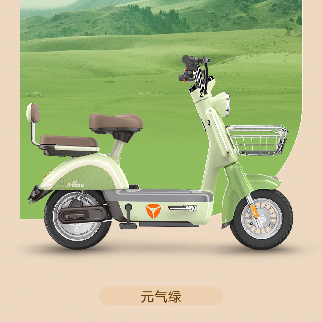 雅迪电动车摩思新款石墨电池智能nfc专利车型电动自行车