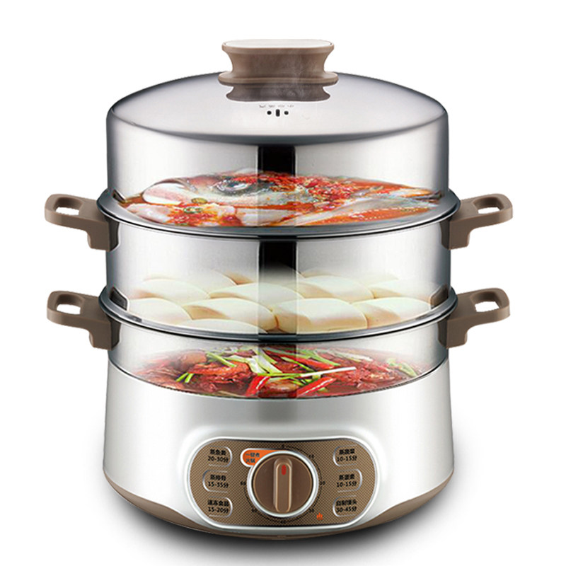 苏泊尔蒸锅家用多功能快速蒸汽汽锅蒸菜神器大容量电蒸锅