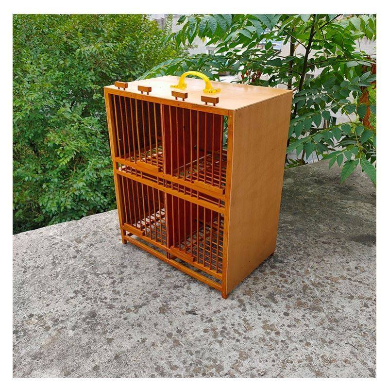 排笼鸟笼竹排上山运输竹制绝缘大号上油画眉鸟笼子