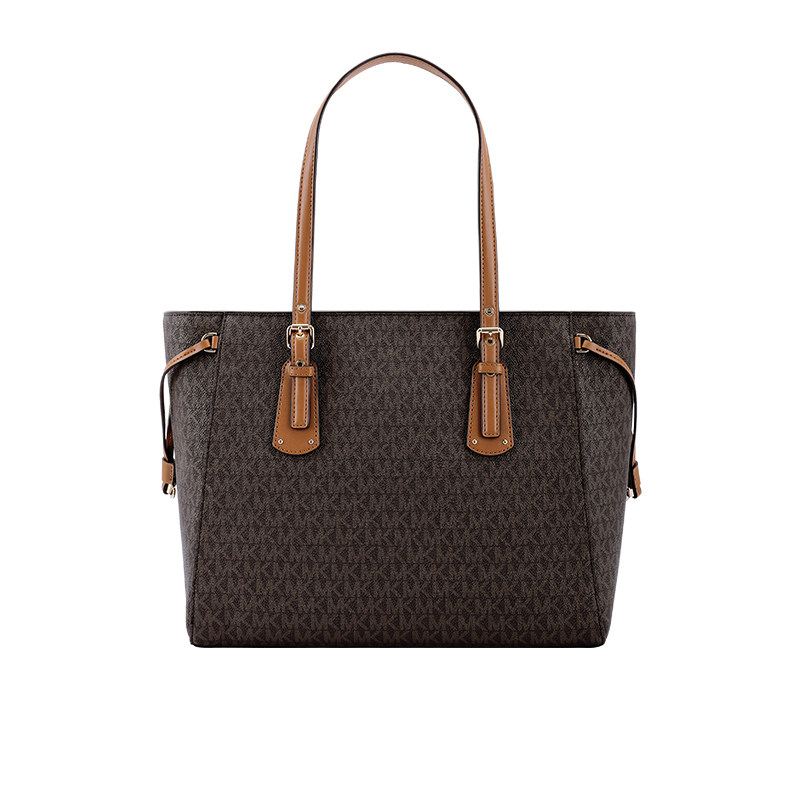 michaelkors新款女包托特mk印花logo手提包单肩女士包袋