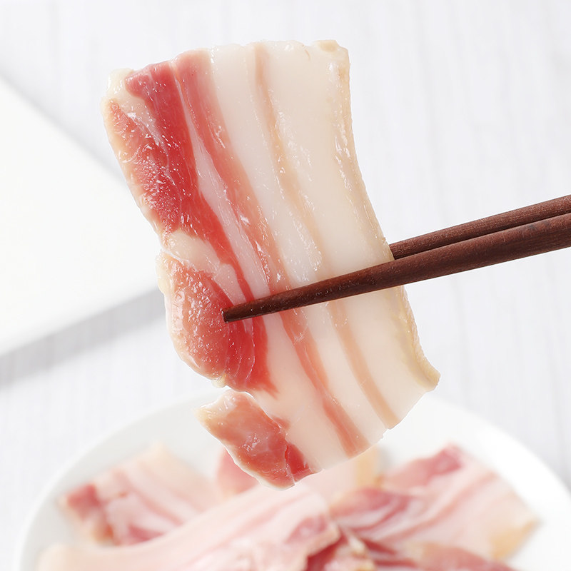 立丰食品 腌制腊肉自制家乡特产咸肉五花肉上海风干肉切片装120g