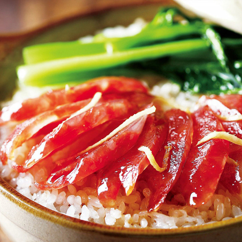 立丰广式腊肠250g八分瘦辣肠煲仔饭腊味年货广东特产甜味小香肠