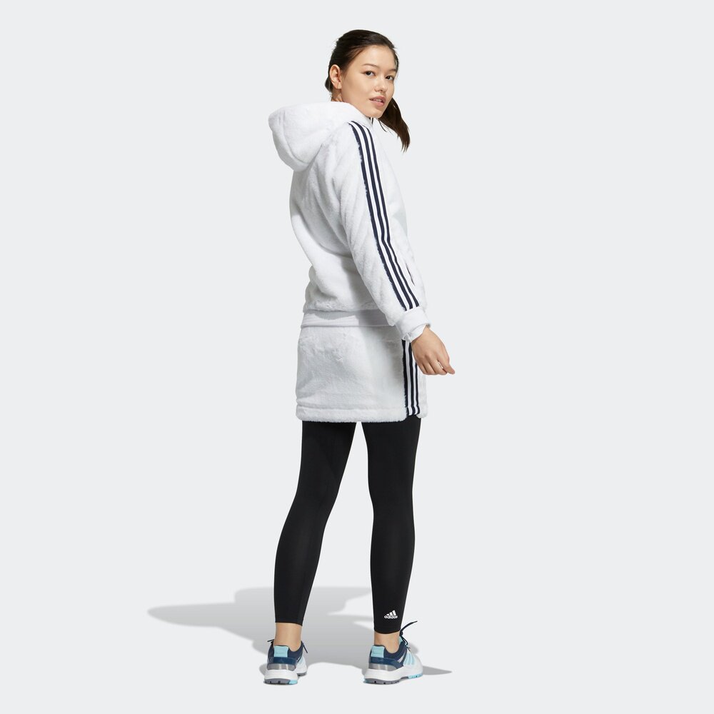 adidas官方outlets阿迪达斯女装冬季高尔夫运动连帽套装运动套装