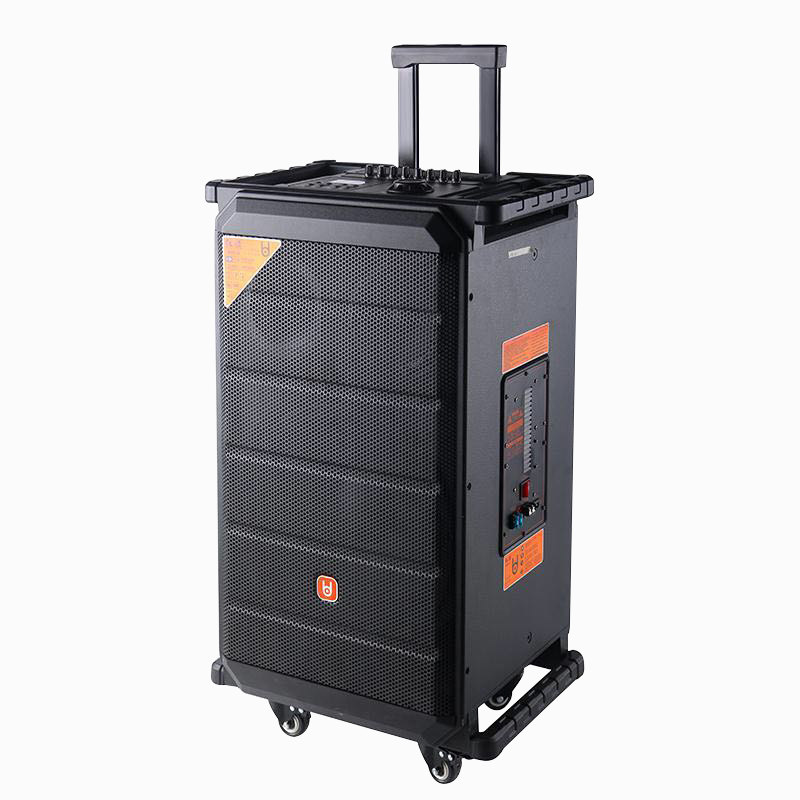 贝德红旗1583三分大功率户外歌音音响广场舞乐器拉杆广场音箱