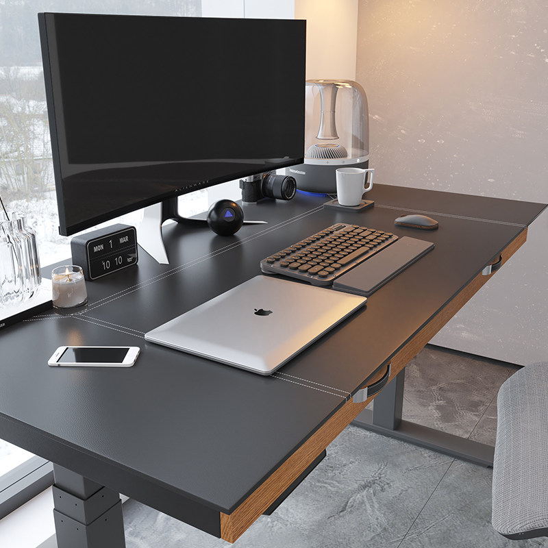 升降智芯电动桌脚站立立式办公办公台台式书桌电动升降桌