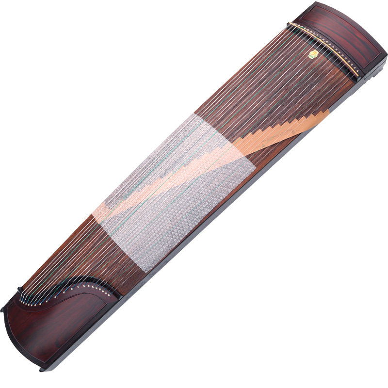 敦煌上海古筝9698oo天然存真素面玫瑰檀音音乐会古筝