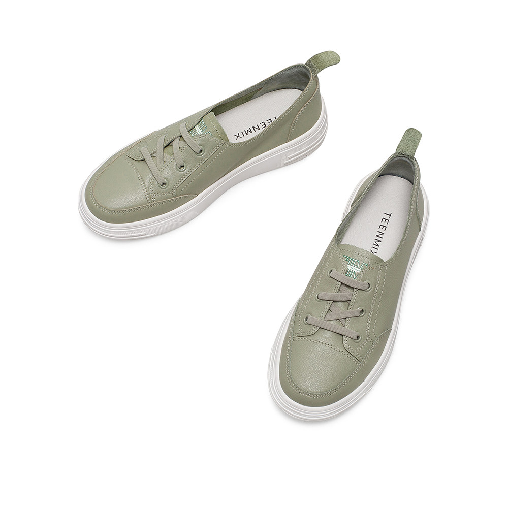 teenmix天美意春秋款减百搭小白鞋休闲鞋czh23aa1休闲板鞋
