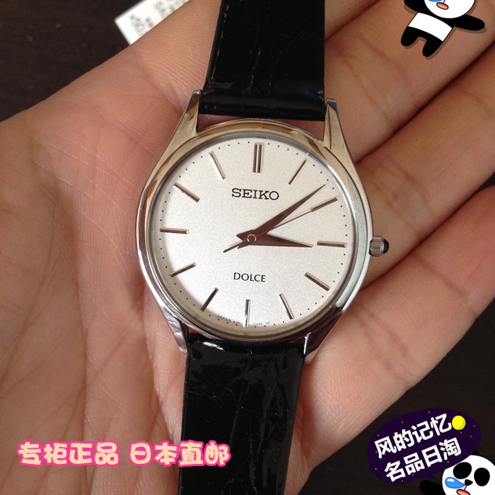 日本Seiko精工手表小GS年误差石英情侣表男表SACM171女表SWDL209