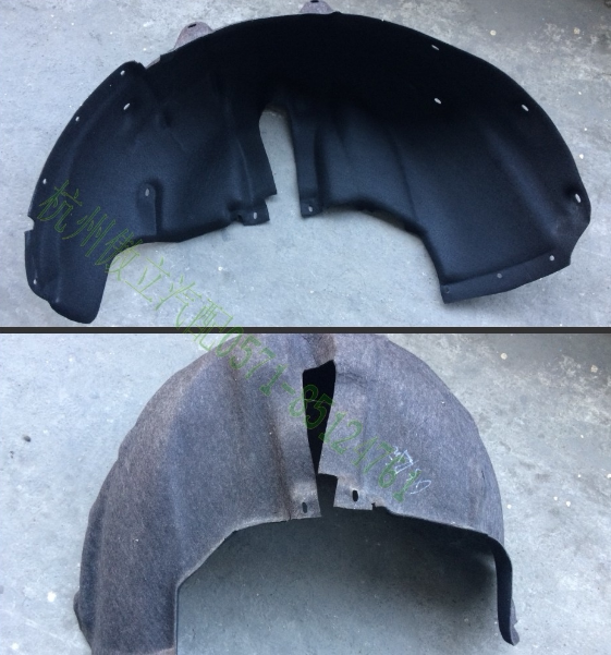 轮罩适用奥迪老款q5叶子板内前轮挡泥板叶子板内衬