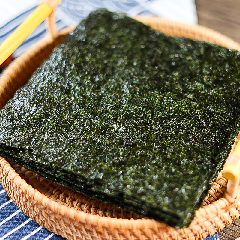 烤海苔片即食紫菜调味海鲜儿童拌饭寿司包饭海苔系列