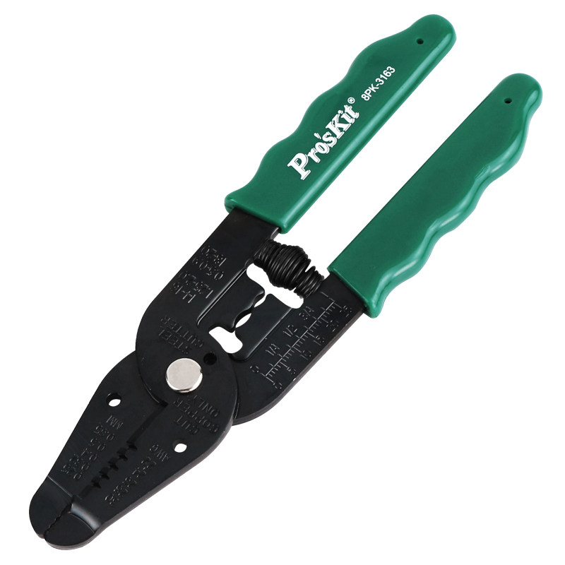 台湾宝工剥线多功能细线剪钳压线电工8pk31613162剥线钳