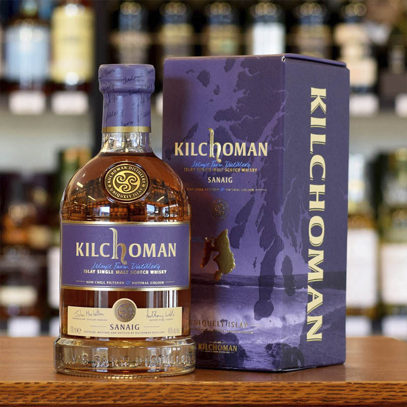 kilchoman齐侯门塞纳苏格兰单一麦芽威士忌英国进口700ml威士忌