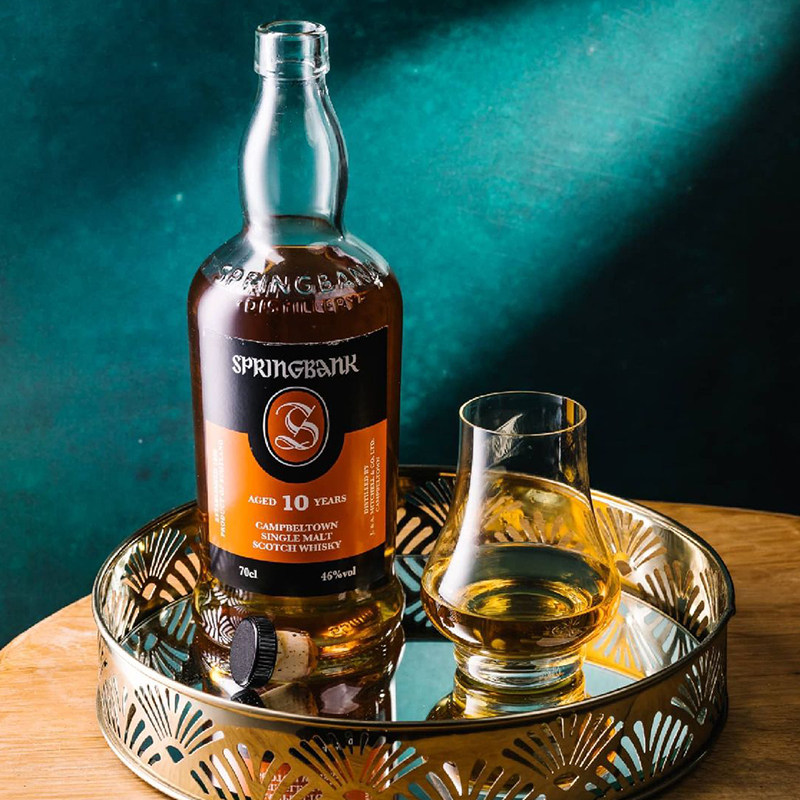 springbank云顶10年苏格兰单一纯麦威士忌坎贝尔进口洋酒威士忌